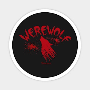 Werewolf splat Magnet